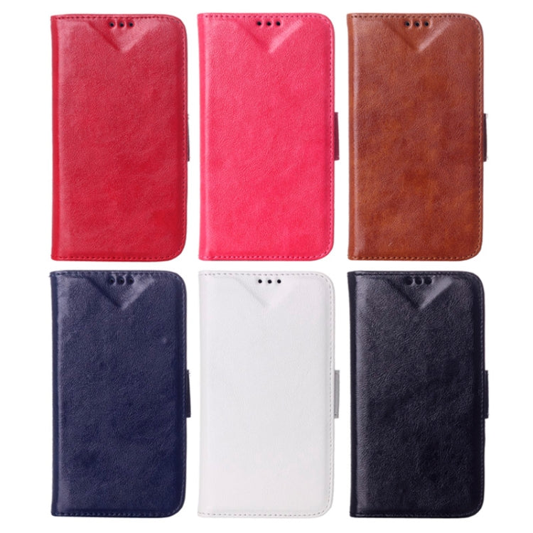 Crazy Horse Texture Horizontal Flip Leather Case with Card Slots & Holder for Motorola Moto E / XT1021