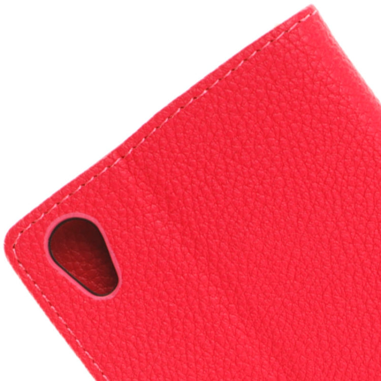 Litchi Texture Horizontal Flip Smart Leather Case with Holder & Card Slots & Wallet for Sony Xperia Z3 / D6653