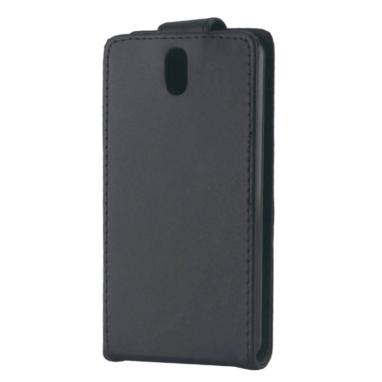 Vertical Flip Leather Case for HTC Desire 610(Black)