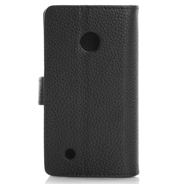 Litchi Texture Horizontal Flip Smart Leather Case with Holder & Card Slots & Wallet for Nokia Lumia 530