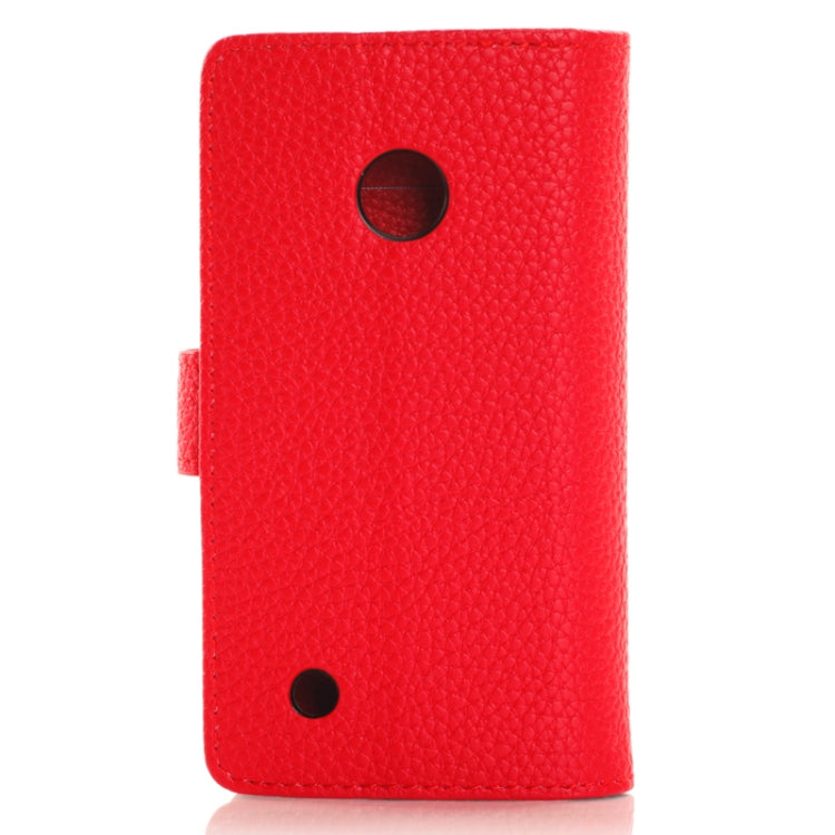 Litchi Texture Horizontal Flip Smart Leather Case with Holder & Card Slots & Wallet for Nokia Lumia 530