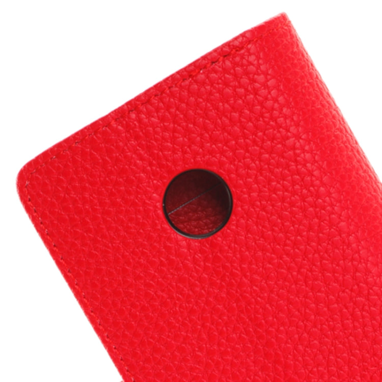 Litchi Texture Horizontal Flip Smart Leather Case with Holder & Card Slots & Wallet for Nokia Lumia 530