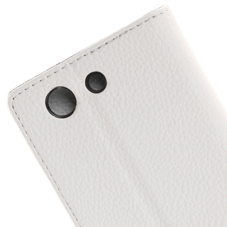 Litchi Texture Horizontal Flip Smart Leather Case with Holder & Card Slots & Wallet for Sony Xperia Z3 Compact