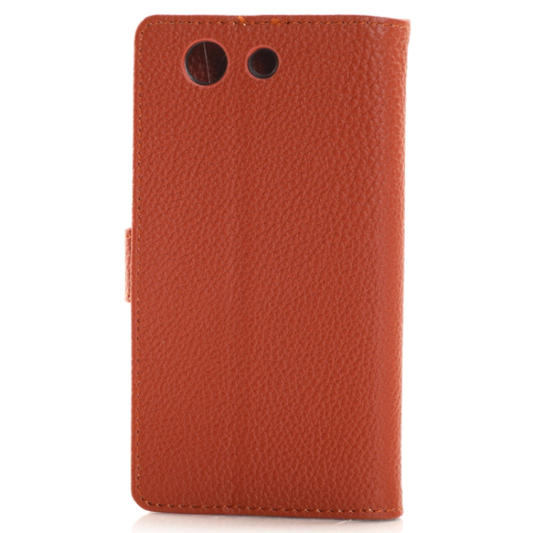 Litchi Texture Horizontal Flip Smart Leather Case with Holder & Card Slots & Wallet for Sony Xperia Z3 Compact