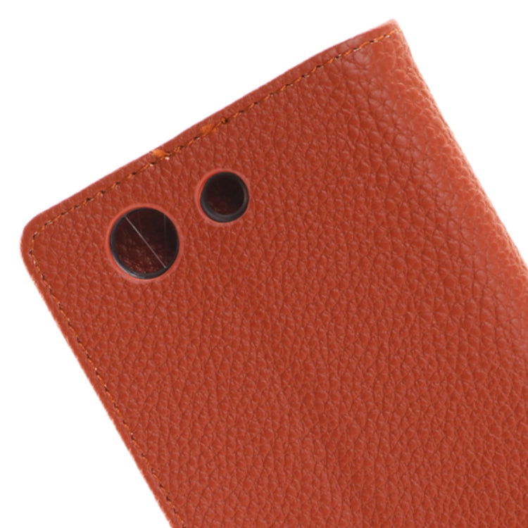 Litchi Texture Horizontal Flip Smart Leather Case with Holder & Card Slots & Wallet for Sony Xperia Z3 Compact