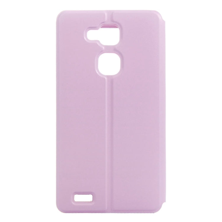 Horizontal Flip Leather Case with Call Display ID for Huawei Ascend Mate 7