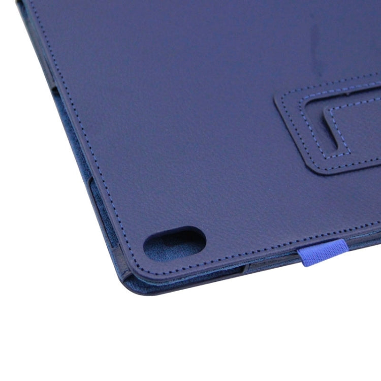 2-fold Litchi Texture Leather Case with Holder for Lenovo A10-70 / A7600
