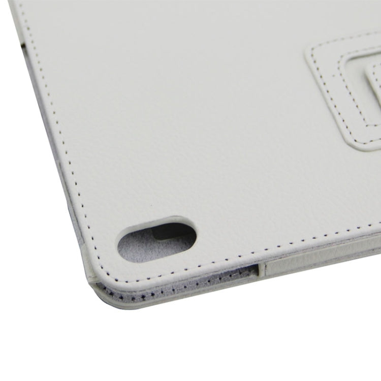 2-fold Litchi Texture Leather Case with Holder for Lenovo A10-70 / A7600