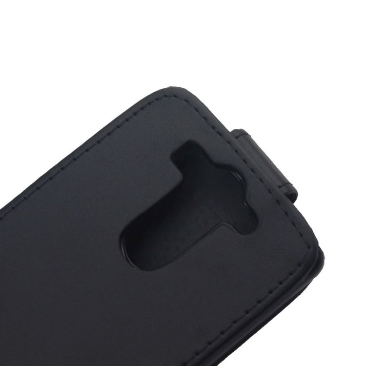 Vertical Flip Magnetic Button PU Leather Case for LG G3 S / D722 / D725