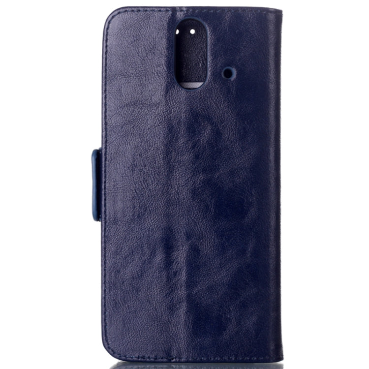 Oil Leather Case with Card Slots & Holder for HTC One E8