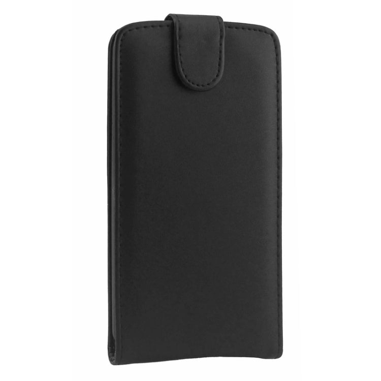 Vertical Flip Magnetic Button PU Leather Case for Google Nexus 6