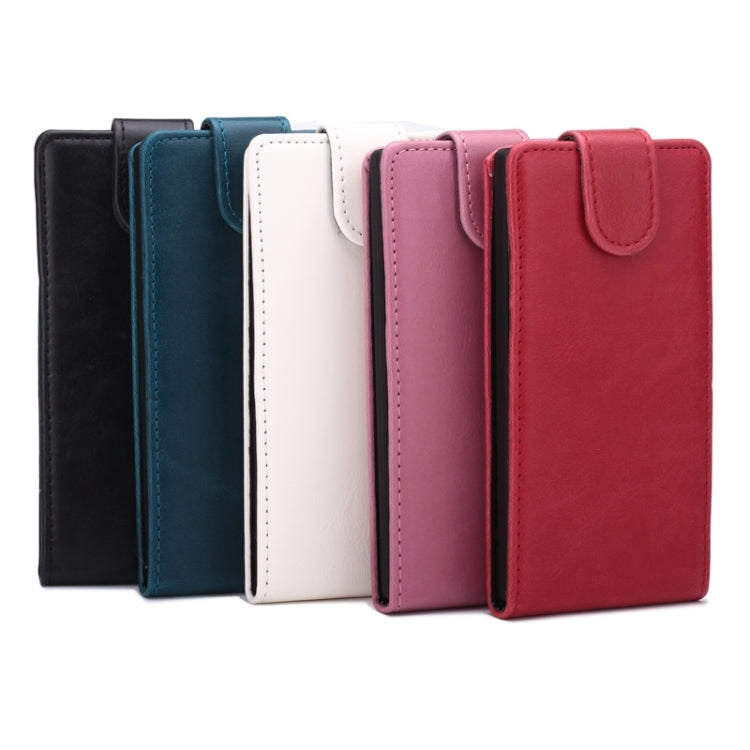 Crazy Horse Texture Vertical Flip Leather Case for Nokia Lumia 830