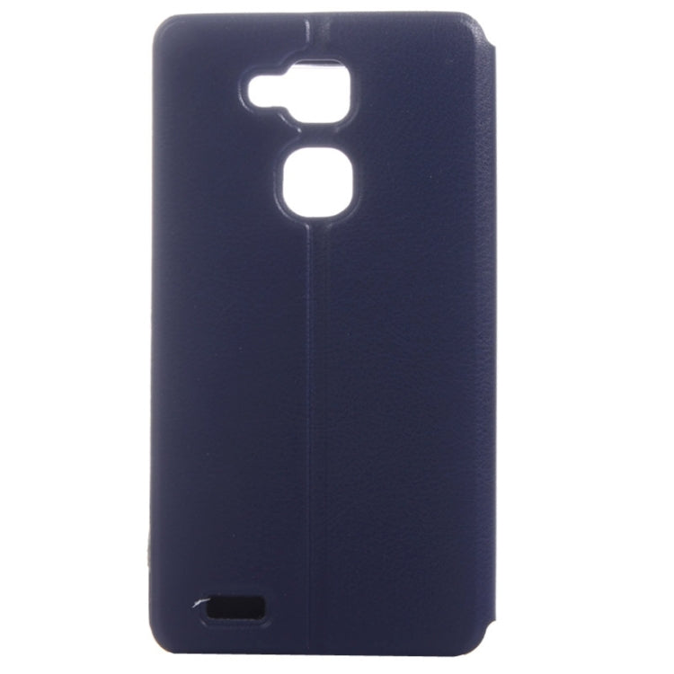 Leather Case with Display Window for Huawei Ascend Mate 7