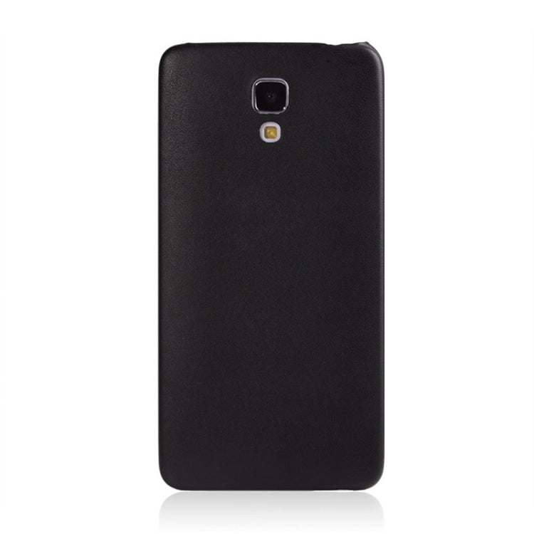 Ultrathin PU Leather Back Cover Protective Case for Xiaomi Mi4