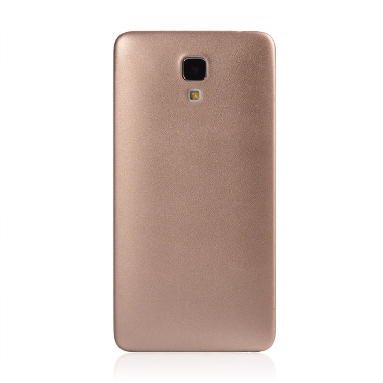Ultrathin PU Leather Back Cover Protective Case for Xiaomi Mi4