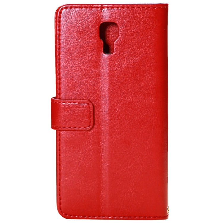 Fine Sheepskin Texture Horizontal Flip Leather Case with Holder for Xiaomi MI4