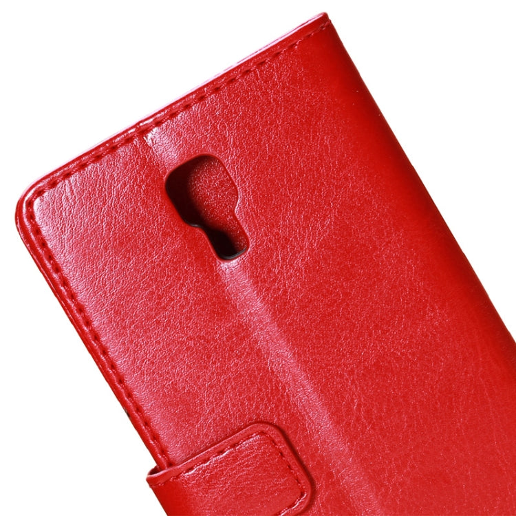 Fine Sheepskin Texture Horizontal Flip Leather Case with Holder for Xiaomi MI4