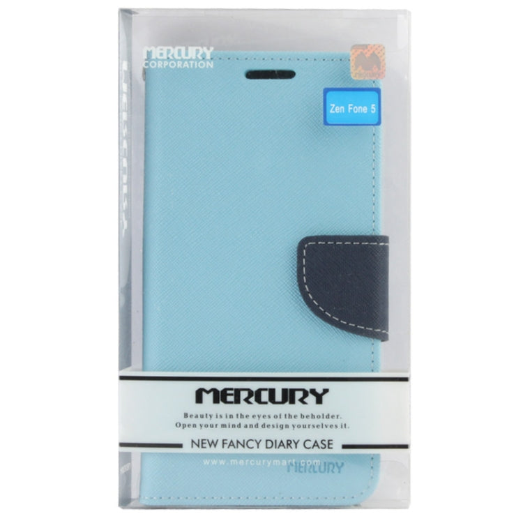 Cross Texture Horizontal Flip Magnetic Buckle Leather Case with wallet & Card Slots & Holder for ASUS ZenFone 5