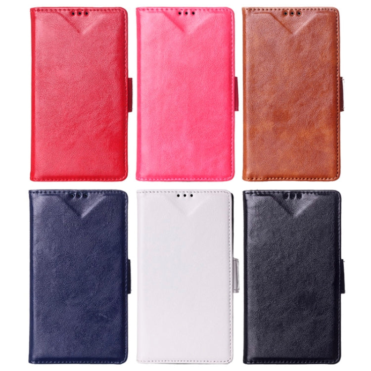 Oil Skin Texture Horizontal Flip Leather Case with Holder for Nokia X2