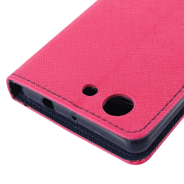 Cross Texture Leather Case with Holder & Card Slots & Wallet for Sony Xperia Z3 Compact