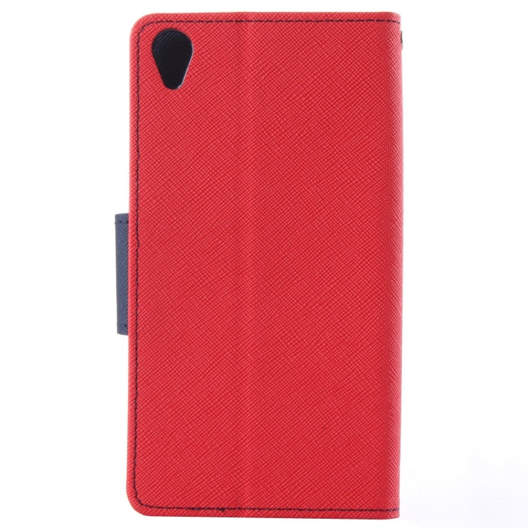 Cross Texture Leather Case with Holder & Card Slots & Wallet for Sony Xperia Z3