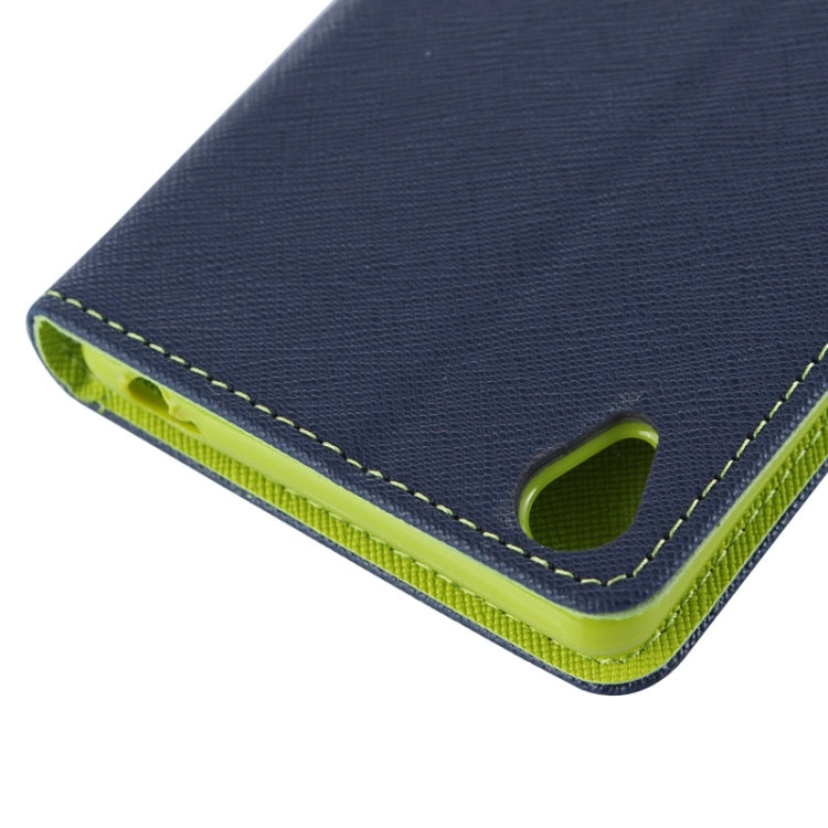 Cross Texture Leather Case with Holder & Card Slots & Wallet for Sony Xperia Z3