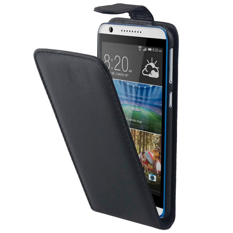 Vertical Flip Magnetic Button PU Leather case for HTC Desire 820