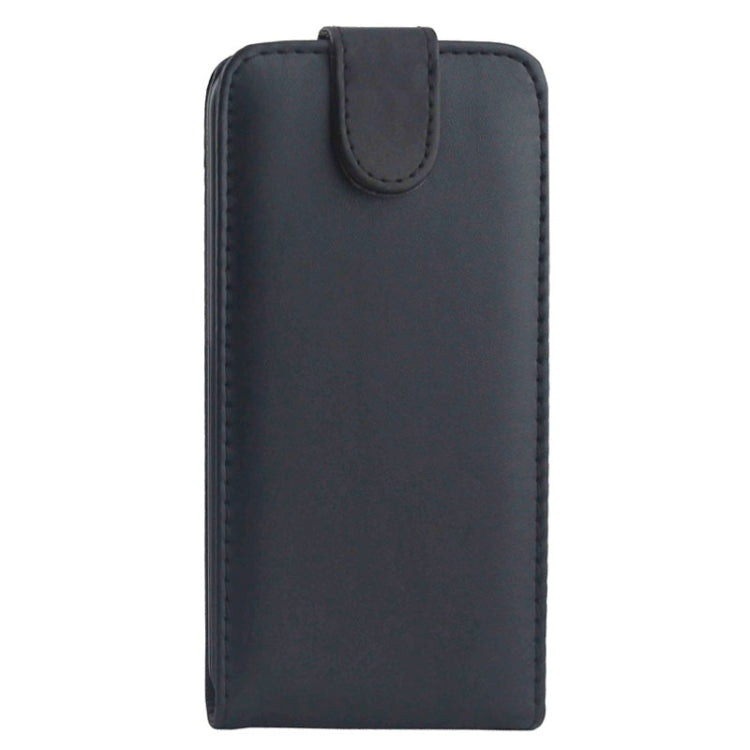 Vertical Flip Magnetic Button Leather Case for HTC Desire Eye / M910(Black)