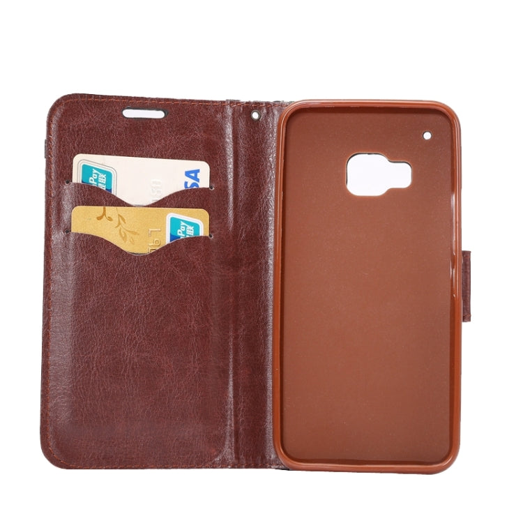 Flower Pattern Cloth Texture Leather Case with Holder & Card Slots for HTC M9