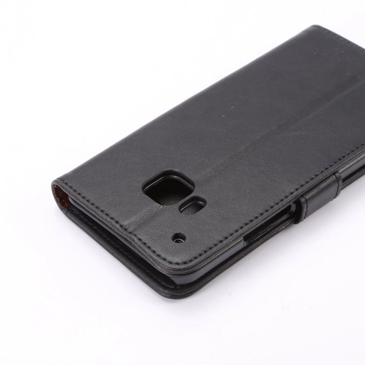 Crazy Horse Texture Leather Case with Holder & Card Slots & Wallet for HTC M9