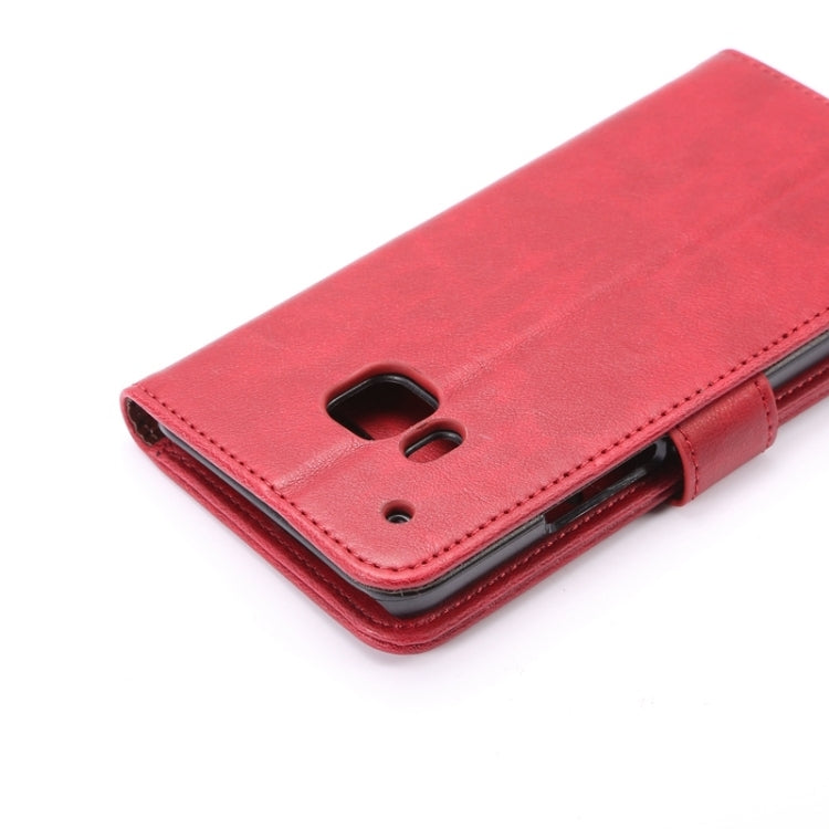 Crazy Horse Texture Leather Case with Holder & Card Slots & Wallet for HTC M9