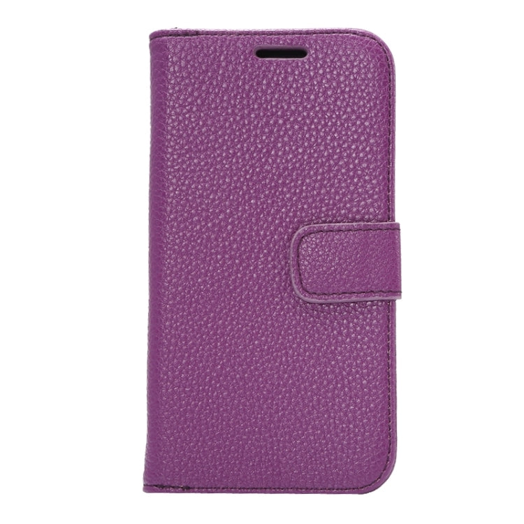 Litchi Texture Leather Case with Holder & Card Slots & Wallet for HTC M9