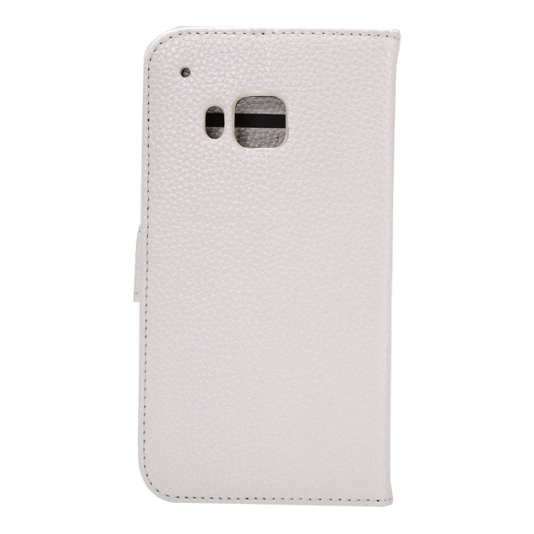 Litchi Texture Leather Case with Holder & Card Slots & Wallet for HTC M9
