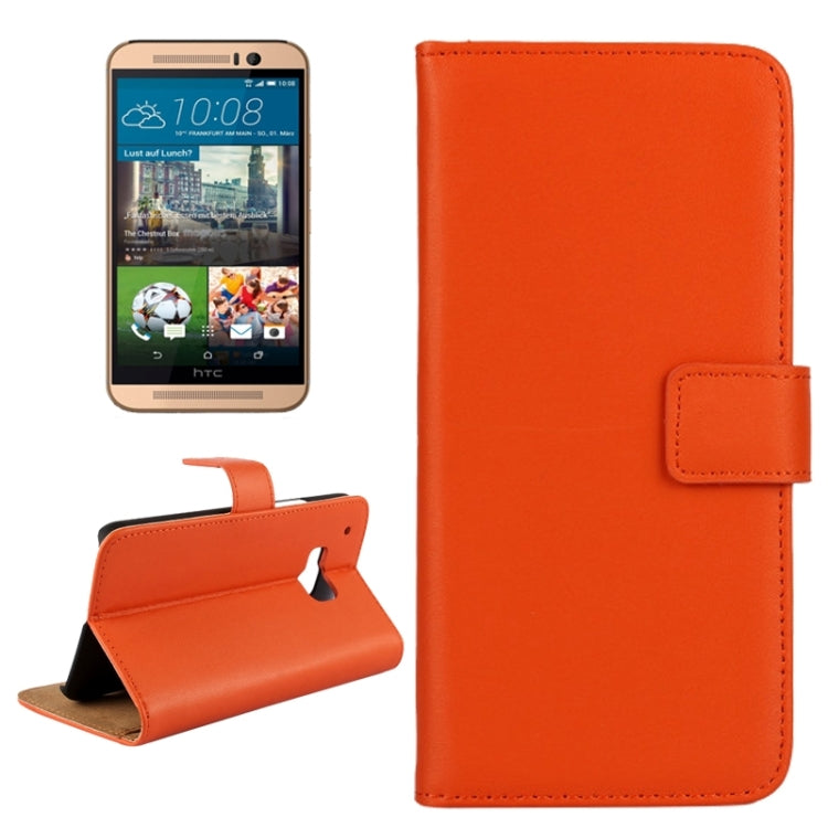 Real Cowhide Leather Case for HTC One M9