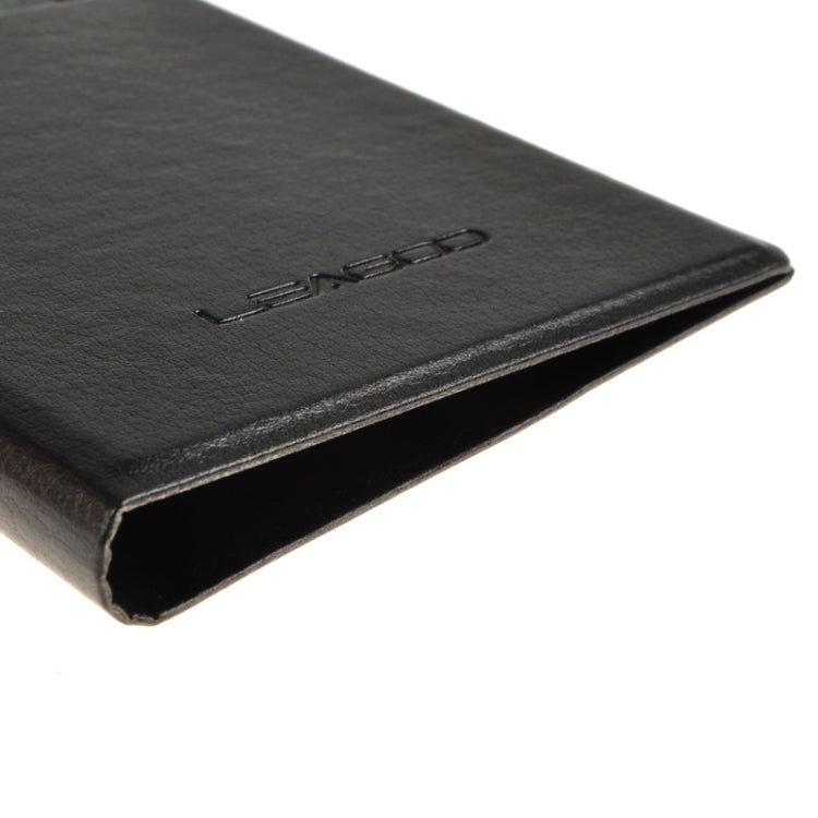 Litchi Texture Leather Case with Caller ID Display for Leagoo Lead 5