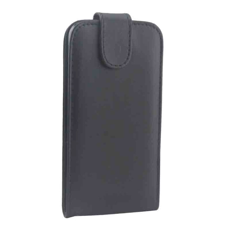 Vertical Flip Magnetic Button Leather Case for HTC One M9