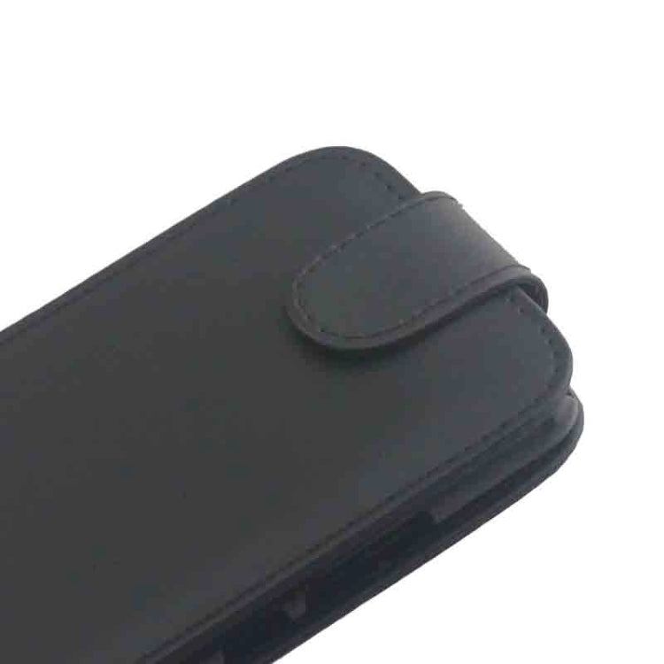 Vertical Flip Magnetic Button Leather Case for HTC One M9