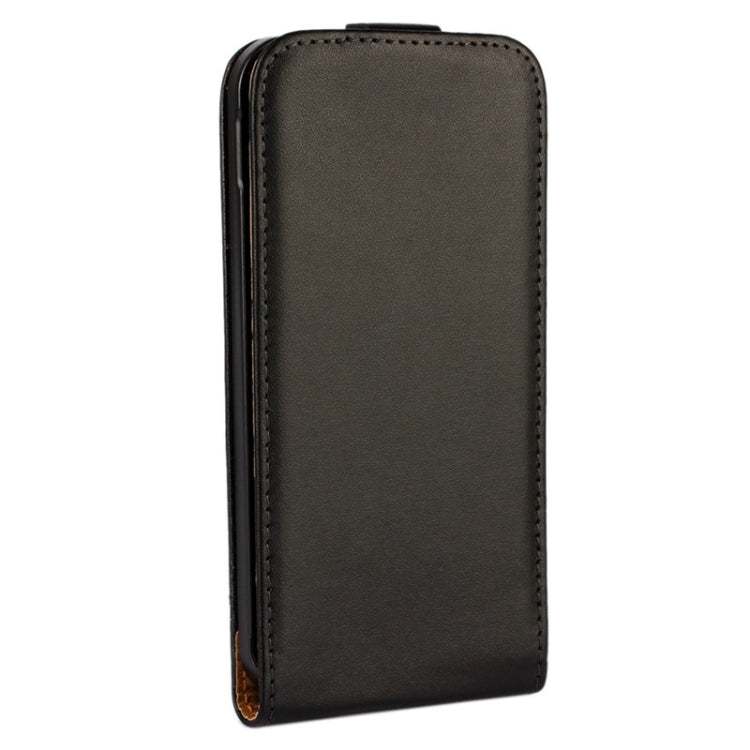 Vertical Flip Genuine Split Leather Case for HTC One M9