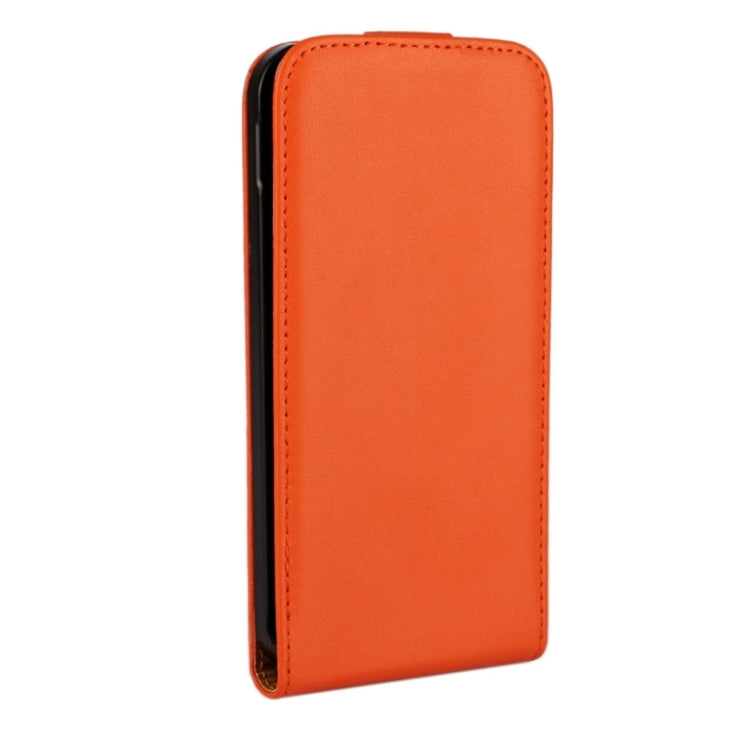 Vertical Flip Genuine Split Leather Case for HTC One M9