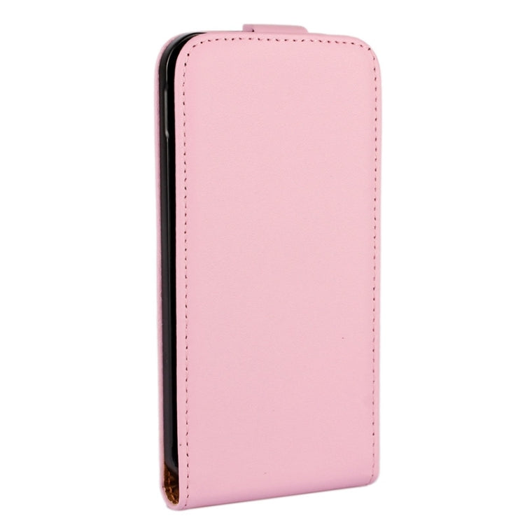 Vertical Flip Genuine Split Leather Case for HTC One M9