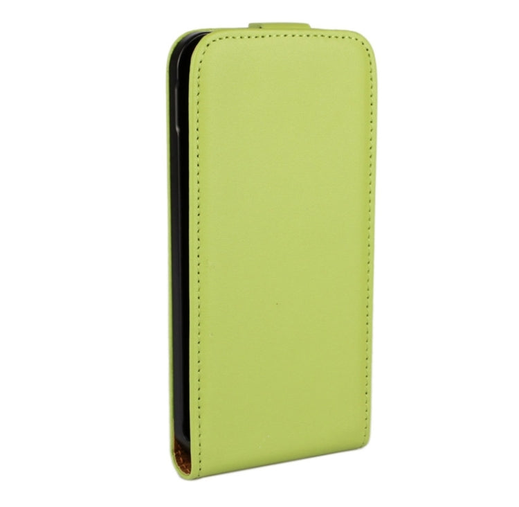 Vertical Flip Genuine Split Leather Case for HTC One M9