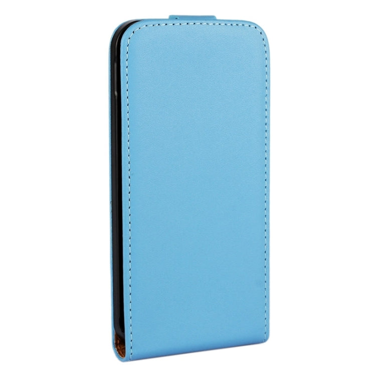 Vertical Flip Genuine Split Leather Case for HTC One M9