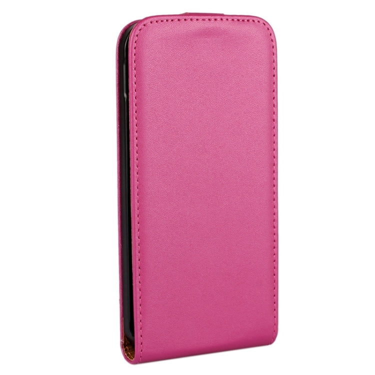 Vertical Flip Genuine Split Leather Case for HTC One M9