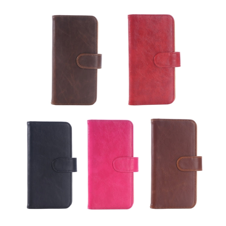 Horizontal Flip Magnetic Buckle Leather Case with Holder & Card Slots & Wallet for HTC One M9