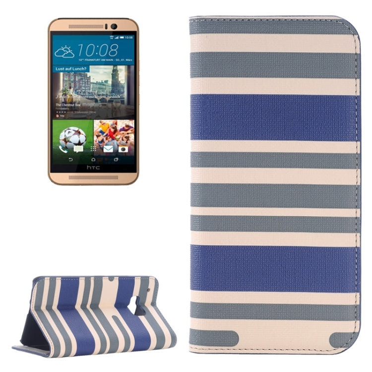 Color Matching Texture Leather Case for HTC One M9
