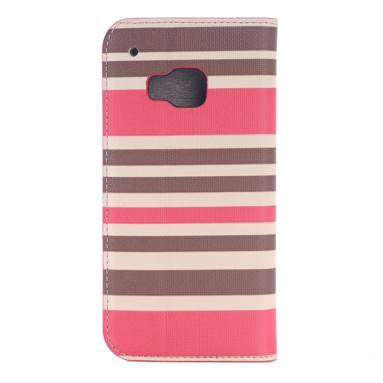 Color Matching Texture Leather Case for HTC One M9