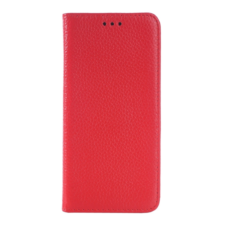 Litchi Texture Horizontal Flip Genuine Leather Case with Card Slot for HTC One M9