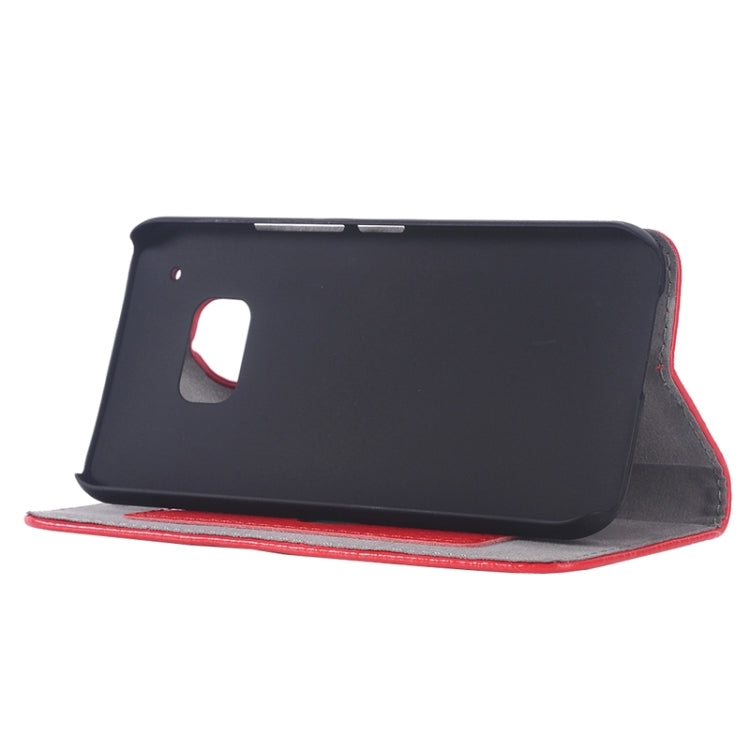 Litchi Texture Horizontal Flip Genuine Leather Case with Card Slot for HTC One M9