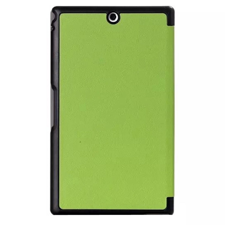 Karst Texture Leather Case with Holder & Sleep Function for Sony Xperia Tablet Z3 Compact