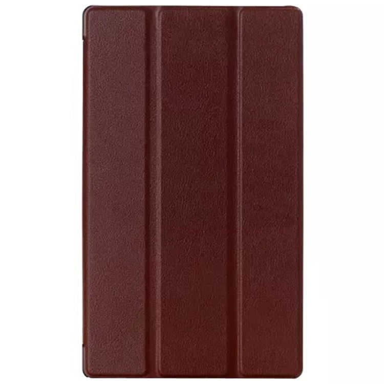 Karst Texture Leather Case with Holder & Sleep Function for Sony Xperia Tablet Z3 Compact